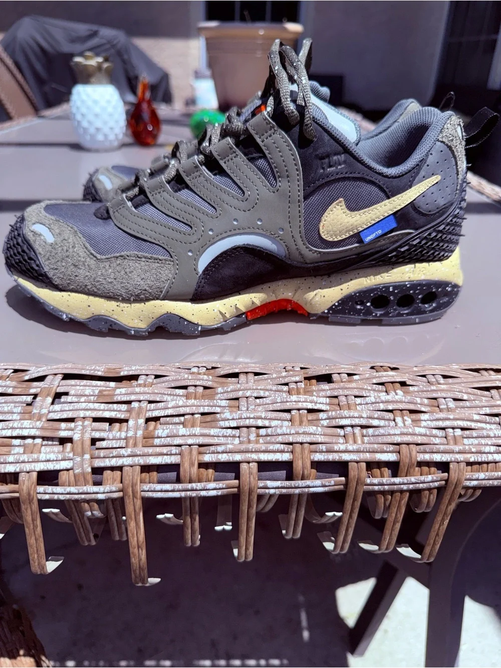 UNDEFEATED x Nike Air Terra Humara Cargo Khaki Black Gold Size 12